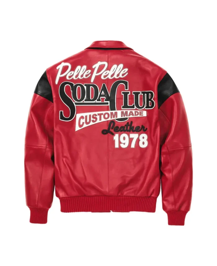 Pelle Pelle 1978 Soda Club Plush Jacket back - Jacket Boutique