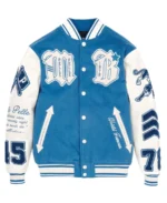 Pelle Pelle Blue Varsity Jacket