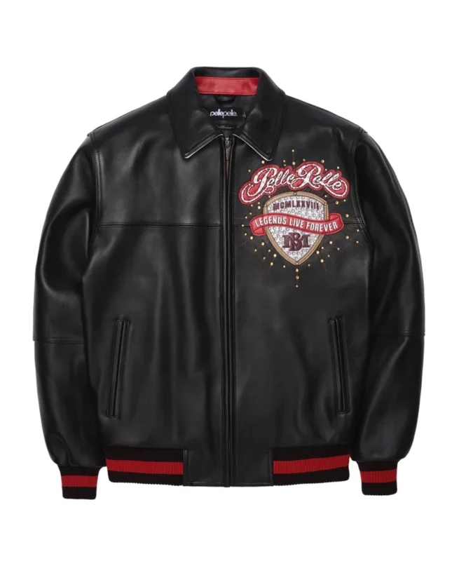 Pelle Pelle Legends Live Forever Black Jacket - Jacket Boutique