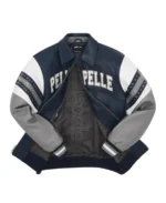 Pelle Pelle Navy and Gray Vintage Arches Jacket Inner - Jacket Boutique