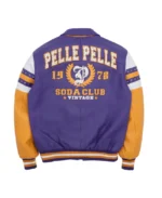 Pelle Pelle Purple Vintage Arches Jacket Back - Jacket Boutique