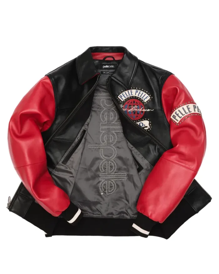 Pelle Pelle Red World Tour Jacket Inner - Jacket Boutique