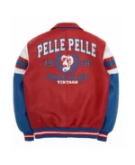 Pelle Pelle Red and Blue Vintage Arches Jacket Back - Jacket Boutique