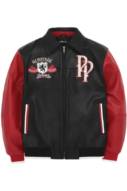 Pelle Pelle Soda Club Red Heritage Jacket Front - Jacket Boutique