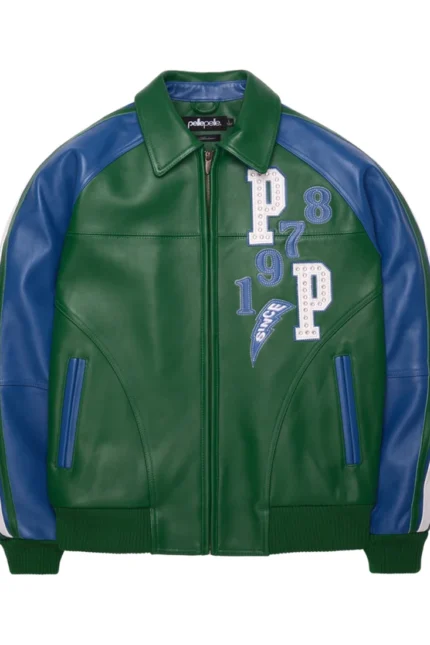 Pelle Pelle Soda Club Tiger Green Jacket - Jacket Boutique