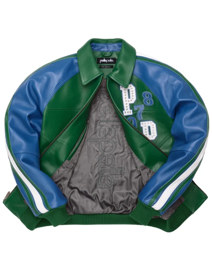 Pelle Pelle Soda Club Tiger Green Jacket Inner - Jacket Boutique