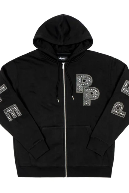 Pelle Pelle Stones Black Hoodie