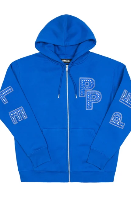 Pelle Pelle Stones Blue Hoodie