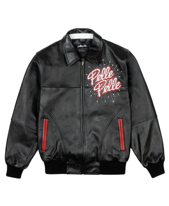 Pelle Pelle World Famous Soda Club Black Jacket