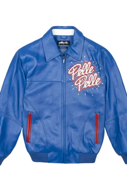 Pelle Pelle World Famous Soda Club Blue Jacket