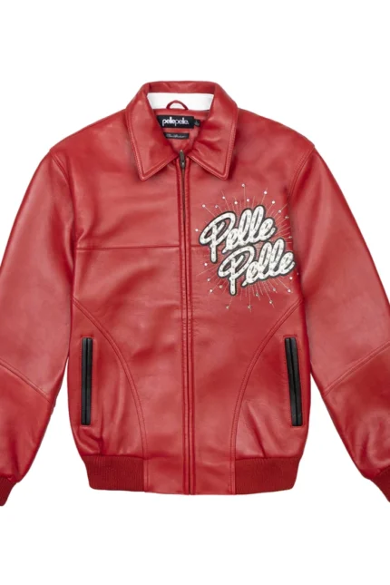 Pelle Pelle World Famous Soda Club Red Jacket