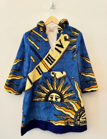 Lily Eve Blue SunDial Long Jacket Dress - JB