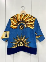 Lily Eve Blue Sundial Jacket Back - FB