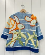 Lily Eve Blue Turtle Jacket Back - JB