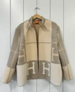 Lily Eve Caramel Hermes Blanket Jacket - jacket boutique