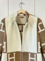 Lily Eve Chocolate Brown Jacket Closeup - FB