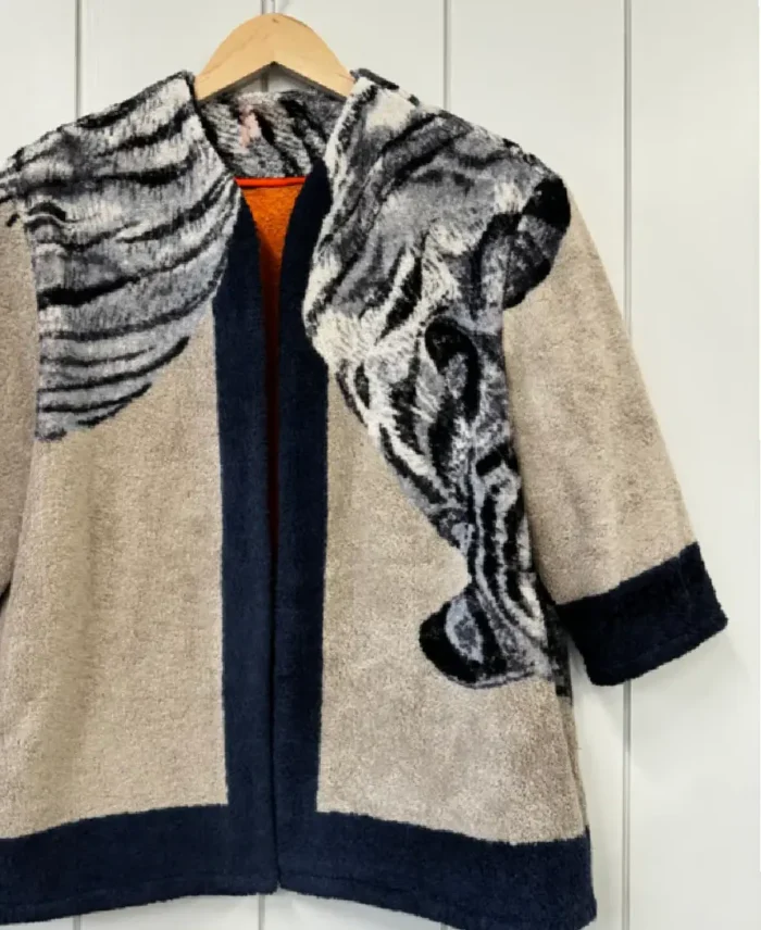 Lily Eve Tiger Jacket Side View- JB