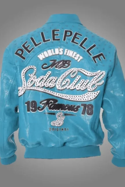 Pelle Pelle 1978 Soda Club Turquoise Jacket - Jacket Boutique