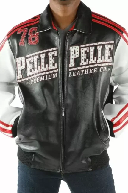 Pelle Pelle 78 Studded Black Leather Jacket - Jacket Boutique