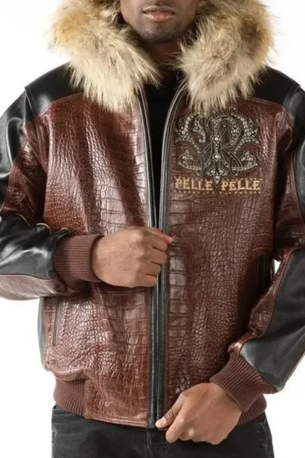 Pelle Pelle Forever Fearless Brown Leather Jacket - Jacket Boutique