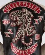 Pelle Pelle MBXV XX Leather Supply.co Jacket Back Close Up