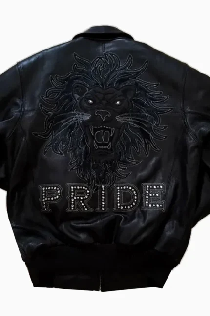 Pelle Pelle Pride Studded Black Jacket - Jacket Boutique