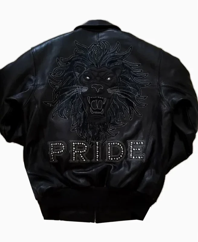 Pelle Pelle Pride Studded Black Jacket - Jacket Boutique