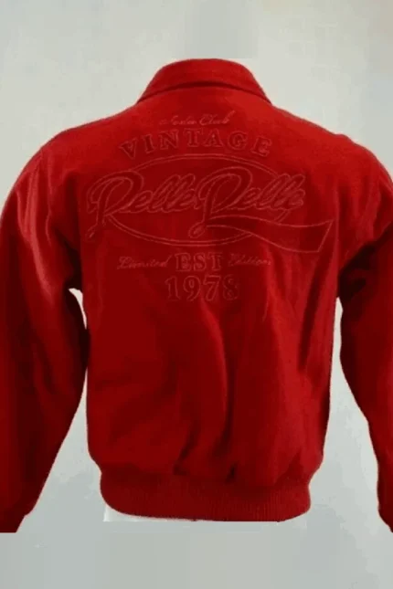 Pelle Pelle Vintage Red Wool Jacket