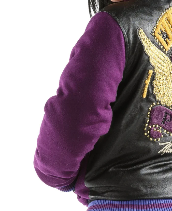 Pelle Pelle World Tour Purple MB Jacket Sleeve - Jacket Boutique