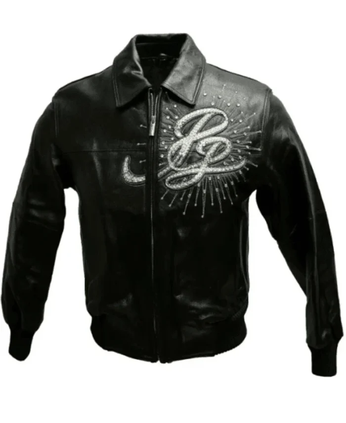 Shop Pelle Pelle 35th Anniversary Black Leather Jacket For Men And Women On Sale - Jacket Boutique