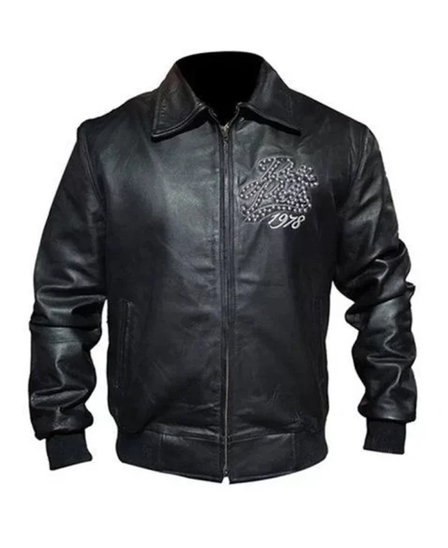 Shop Pelle Pelle Black Exotic 1978 Leather Jacket For Men And Women On Sale - Jacket Boutique