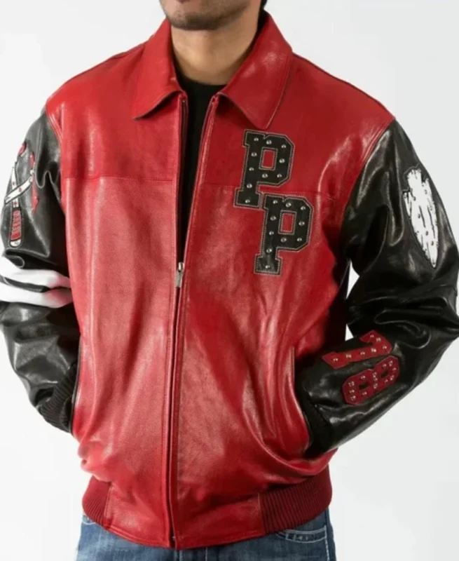 Shop Pelle Pelle Renegades Chief Keef Red Jacket For Men And Women On Sale - Jacket Boutique