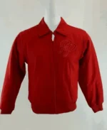 Shop Pelle Pelle Vintage Red Wool Jacket For Men And Women On Sale