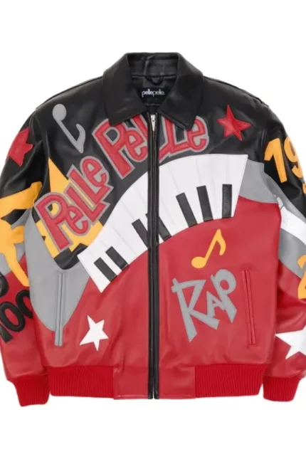 Men's Pelle Pelle 50 Years Of Hip Hop Black Crop Jacket - Jacket Boutique