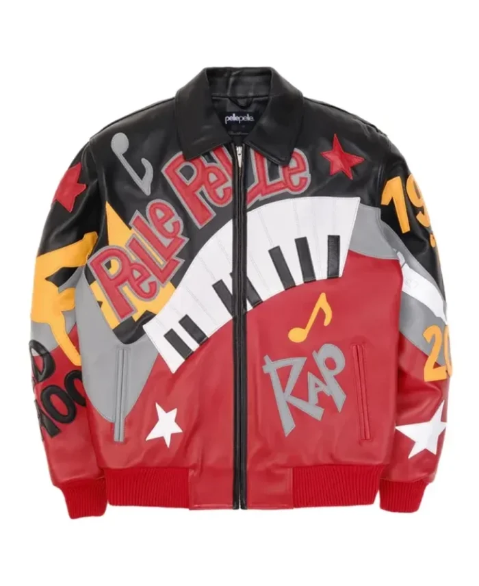 Men's Pelle Pelle 50 Years Of Hip Hop Black Crop Jacket - Jacket Boutique